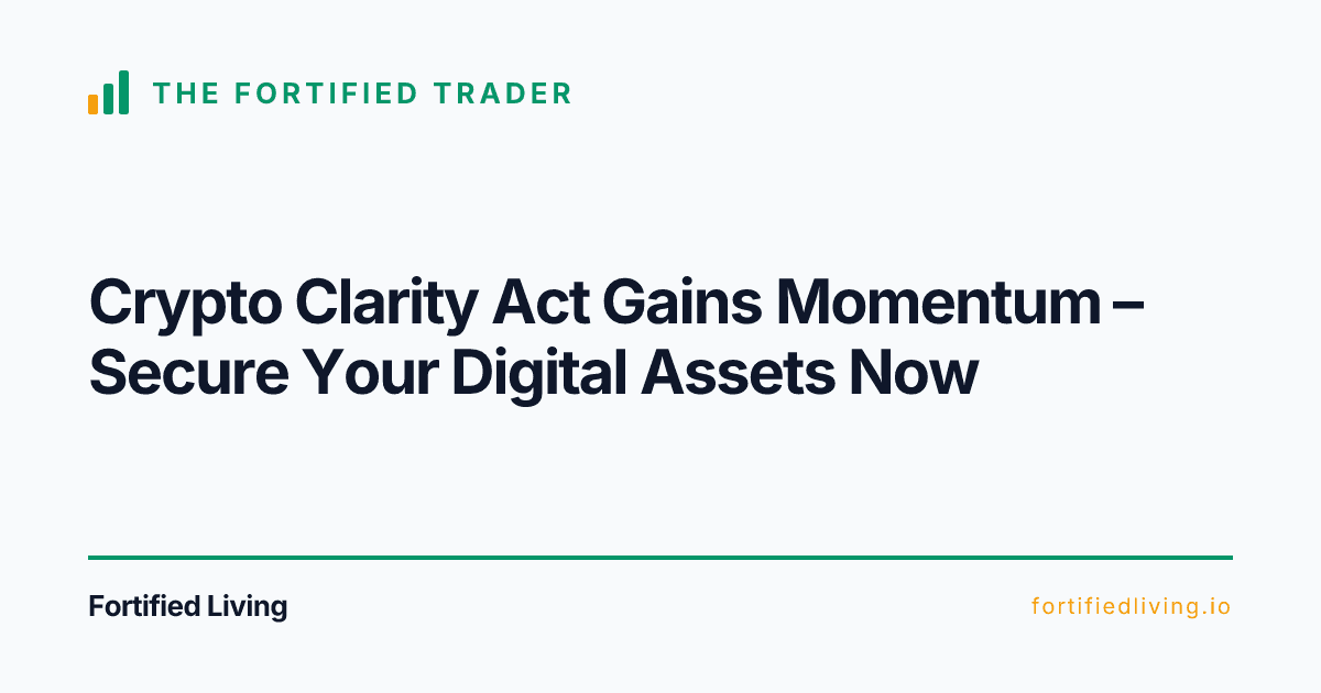 Crypto Clarity Act Gains Momentum – Secure Your Digital Assets Now