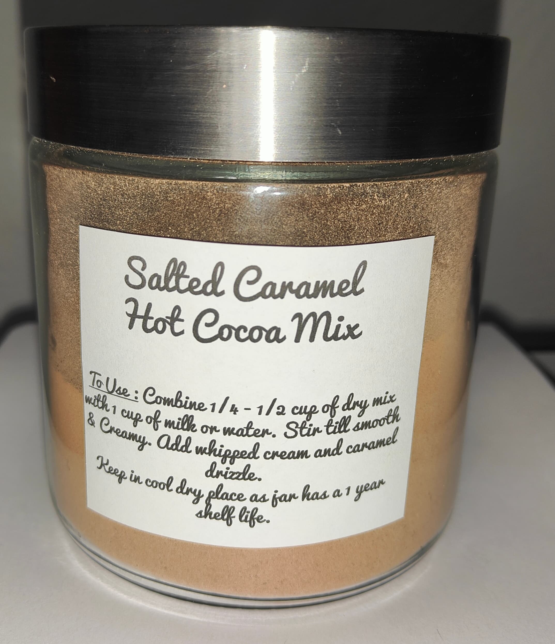 Salted Caramel Hot Cocoa Mix